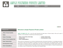 Tablet Screenshot of amplepolymers.com